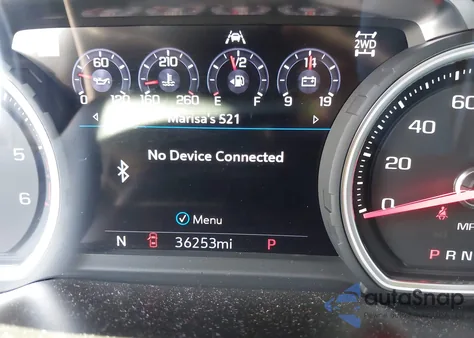 2020 Chevrolet Silverado 1500 4Wd Short Bed High Country из США, поврежденный, VIN 3GCUYHET2LG339726